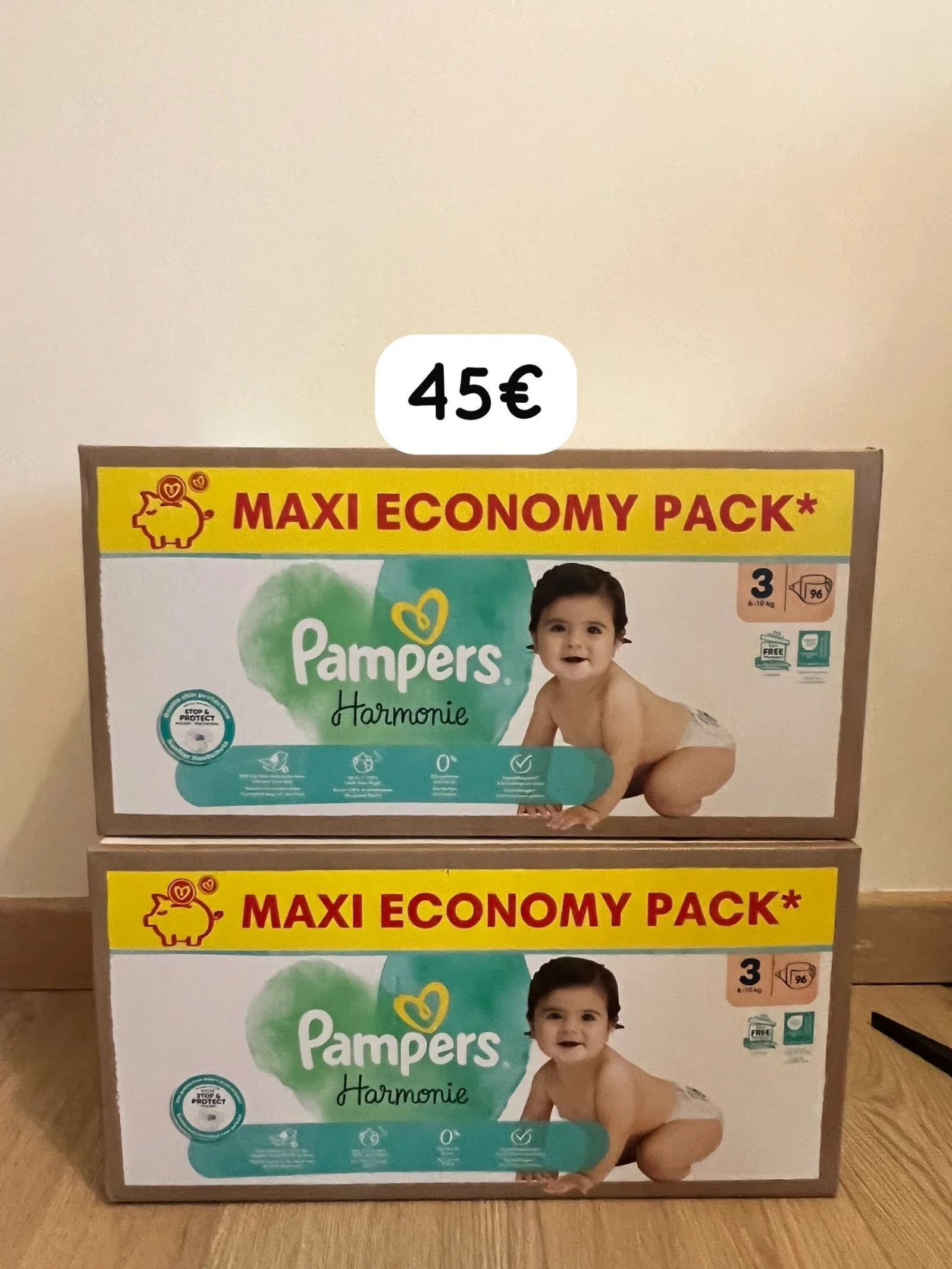 Pampers harmonie taille 3